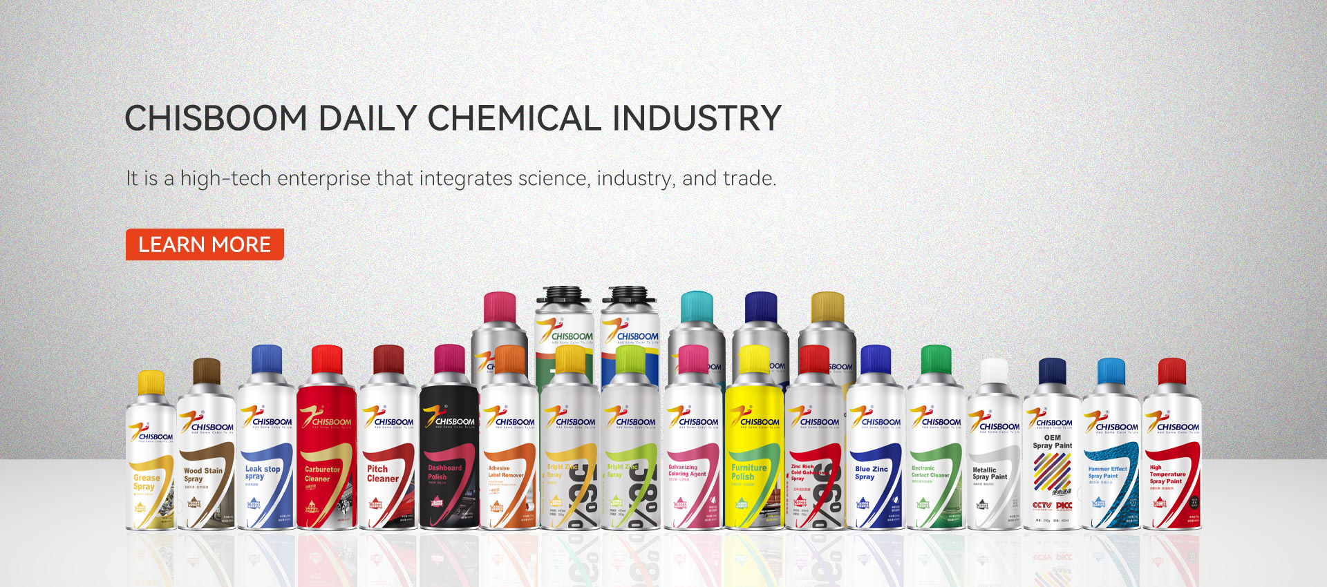 Monaróir Péint Sprae Aerosol Iontaobhas Chisboom